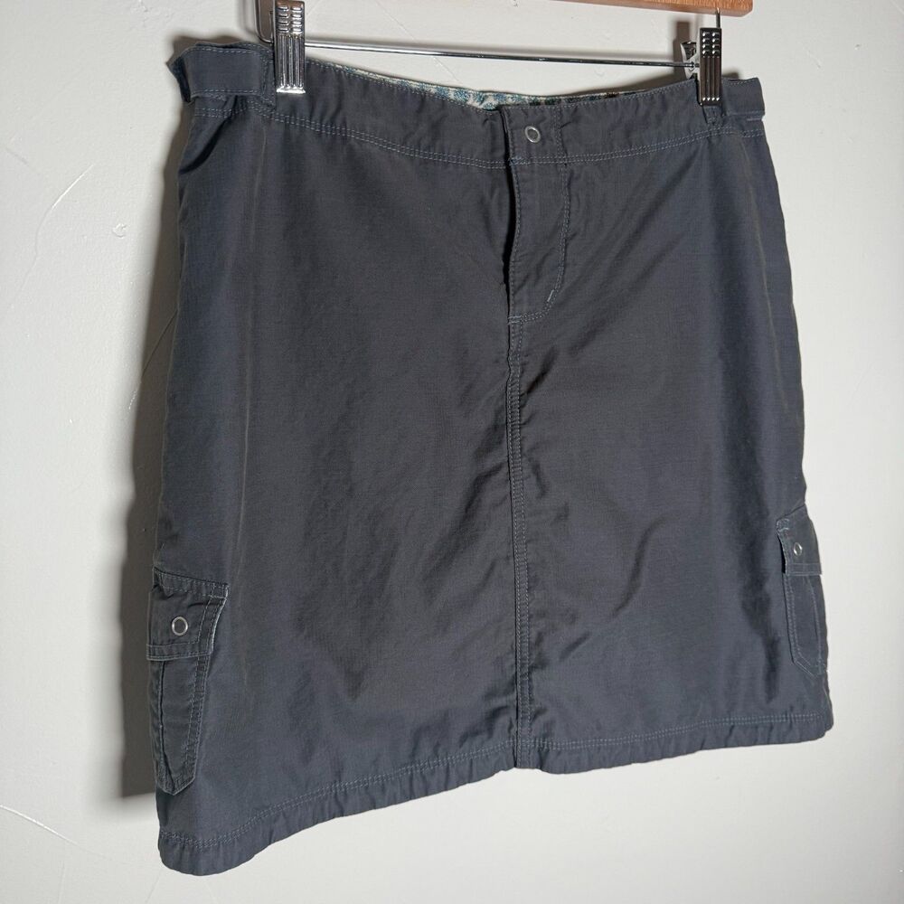 Toad & Co Horny Toad Gray Skort Women's Size 8 Athletic Hiking Outdoor